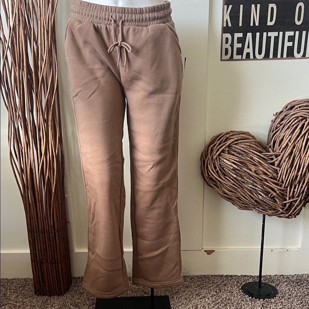 Cozy Tan Lounge Pants